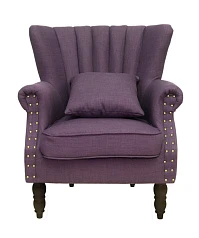 Кресло с пуфом Lab Violet V2