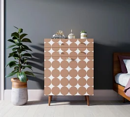 стильные Комод "Berber" большой принт 17 арт BB12/Print_17