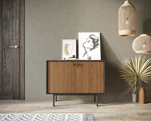 красивый Комод с двумя дверками "Emerson" арт EM02 в интернет-магазине