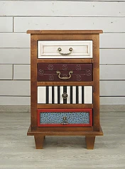 купить красивые Тумба "Gouache Birch"  арт M10529ETG/1, разноцветная в интернет-магазине