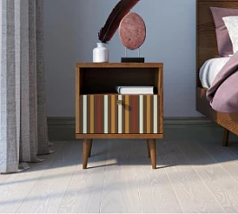 заказать стильные Тумбочка "Berber" с одним ящиком 20 принт арт BB06/Print_20, разноцветная