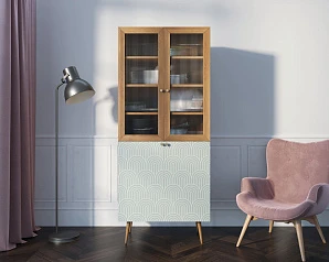 купить красивый Буфет "Berber" малый принт 34 арт BB30/Print_34 в интернет-магазине