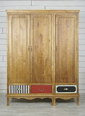 Шкаф трехстворчатый "Gouache Birch" арт М10527/3ETG в интерьере