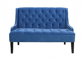 купить Прямой двухместный американский диван Sommet синий в интернет-магазине