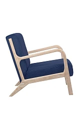 фото Кресло дизайнерское Cody Indigo в интерьере