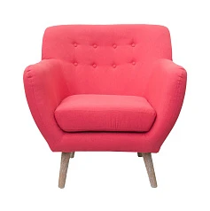Низкое кресло Fuller Red в интерьере