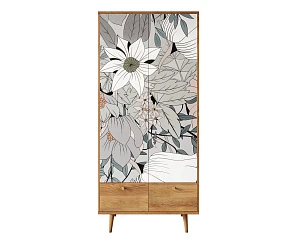 красивые Шкаф двухстворчатый "Berber" принт 50 арт BB16/Print_50