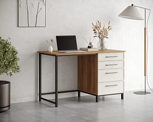 красивые Стол рабочий "Nicole" c одной тумбой NR23 в интернет-магазине