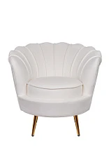красивое Кресло ракушка Pearl Beige