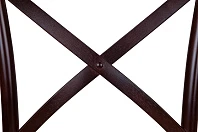 фото Стул Cross Back Chocolate в интерьере