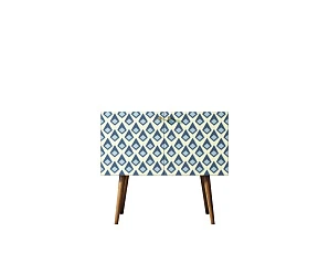 заказать Комод на высоких ножках "Berber" малый принт 13 арт BB13/Print_13 в интернет-магазине