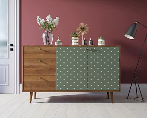 купить стильные Комод "Berber" с двумя дверками и ящиками 12 принт арт BB05/Print_12