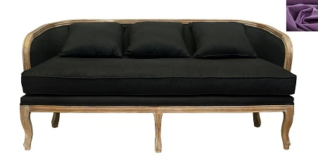 купить Диван ретро Nora фиолетовый в интернет-магазине