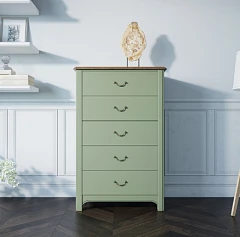 купить Комод "Olivia" высокий на 5 ящиков арт GA3005