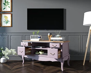 красивый Комод под TV "Leontina Lavanda"  арт ST9328L