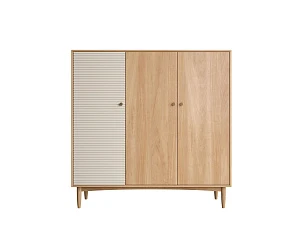 купить красивый Шкаф трехстворчатый низкий Bubble Solid арт BBL13S