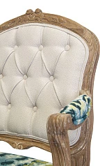 заказать Мягкий стул с подлокотниками Mones