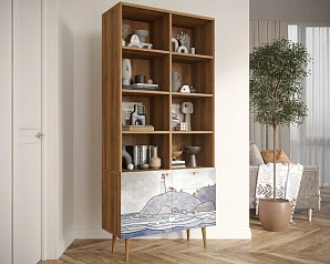 Стеллаж на комоде "Berber" арт BB44/Print_51 на заказ в интернет-магазине