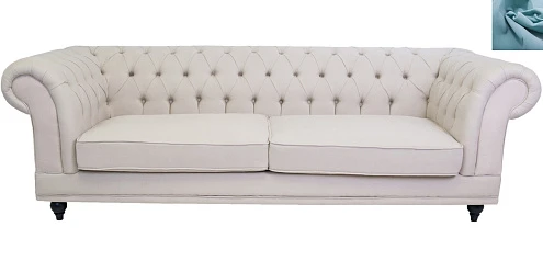 стильные Диван мягкий арт-деко Neylan голубой