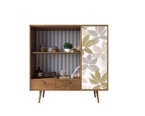 купить Стеллаж с нишей "Berber" принт 27 арт BB28/Print_27 в интернет-магазине