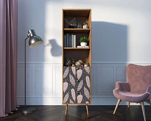 Стеллаж с ящиками "Berber" принт 40 арт BB45/Print_40 на заказ в интернет-магазине