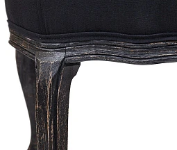 купить Низкое кресло ретро Kandy Black Old в интернет-магазине