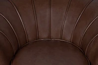 красивое Низкое кресло ракушка Pearl Brown V2