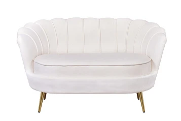 Диван ракушка Pearl Double Beige на заказ
