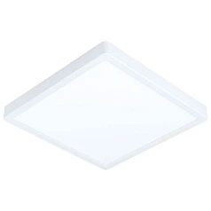 красивые 99238 Светодиодный накладной светильник FUEVA 5, 20W (LED), 285х285, H28, 2300lm, 3000K, сталь, белый/