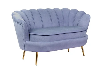 купить стильный Диван ракушка Pearl Double Blue в интернет-магазине