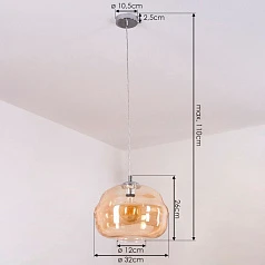 купить Подвесной потолочный светильник (люстра) DOGATO в интернет-магазине