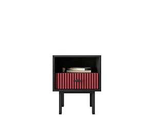 заказать Тумбочка с нижним ящиком "Emerson" арт EM17/red/L