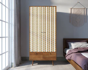 заказать стильные Шкаф двухстворчатый "Berber" принт 23 арт BB16/Print_23