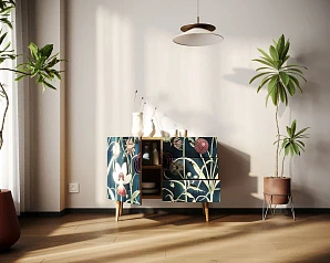 заказать Комод "Berber" три ящика и дверка арт BB34/Print_54 в интернет-магазине