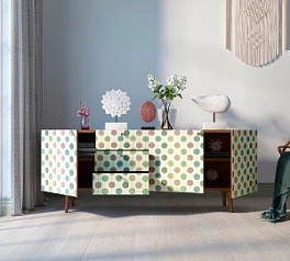 купить стильные Комод "Berber" удлиненный принт 24 арт BB11/Print_24