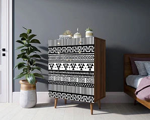 купить красивые Комод "Berber" большой принт 19 арт BB12/Print_19 в интернет-магазине