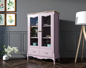 заказать Шкаф "Leontina Lavanda" для посуды низкий с ящиками арт ST9355/2L