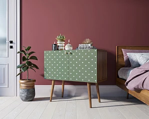 стильные Комод на высоких ножках "Berber" малый принт 12 арт BB13/Print_12