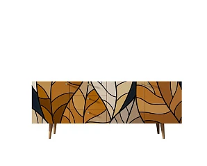 стильный Комод "Berber" удлиненный принт 08 арт BB11/Print_08 на заказ