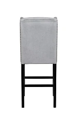 купить Дизайнерский барный стул Skipton Grey Velvet в интернет-магазине