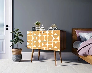 купить Комод на высоких ножках "Berber" малый принт 14 арт BB13/Print_14 в интернет-магазине