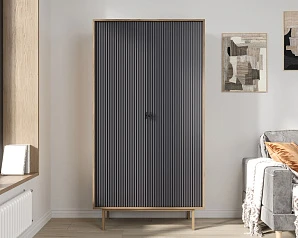 купить Шкаф двухдверный "Emerson" арт EM091/7024/L