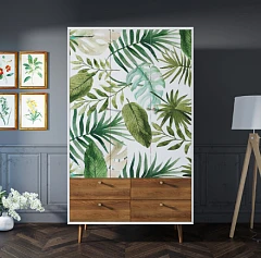 красивый Шкаф трехстворчатый "Berber" принт 4 арт BB02/Print_04 на заказ