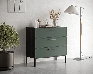 красивые Комод с тремя ящиками "Nicole" NLN12G в интернет-магазине