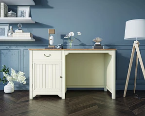 купить стильный Бежевый рабочий стол с дверкой "Olivia" арт GB3001C