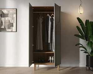 стильный Шкаф двухстворчатый высокий "Arka" AR13-F2