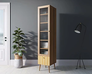 стильный Буфет "Berber" одностворчатый с ящиком принт 43 арт BB48/Print_43