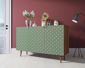 фото Комод "Berber" три дверки 12 принт арт BB01/Print_12 в интерьере