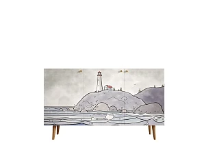 купить Комод с принтом 51 "Berber"  арт BB01/Print_51