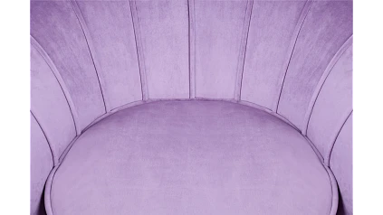 купить Кресло с пуфом ракушка Pearl Purple